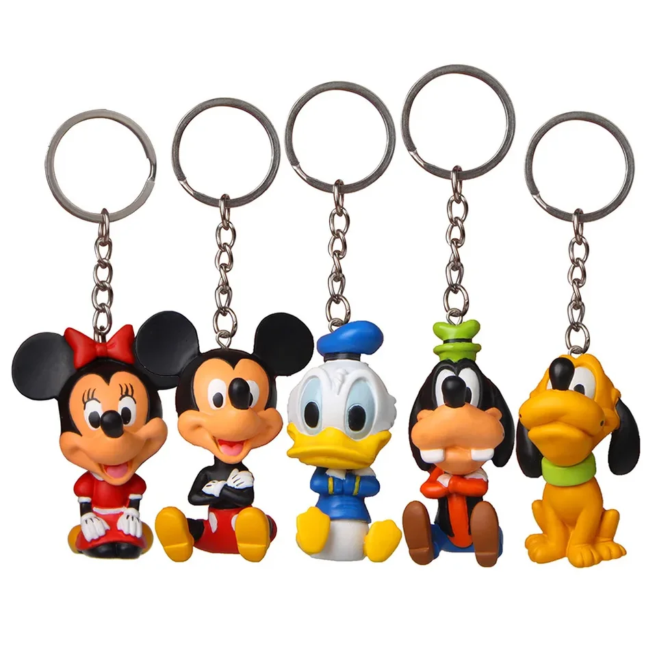 Portachiavi A Forma Di Maialino Carino – PVC E Zinco, Rosa/blu, Regalo Per Bambini E Adulti