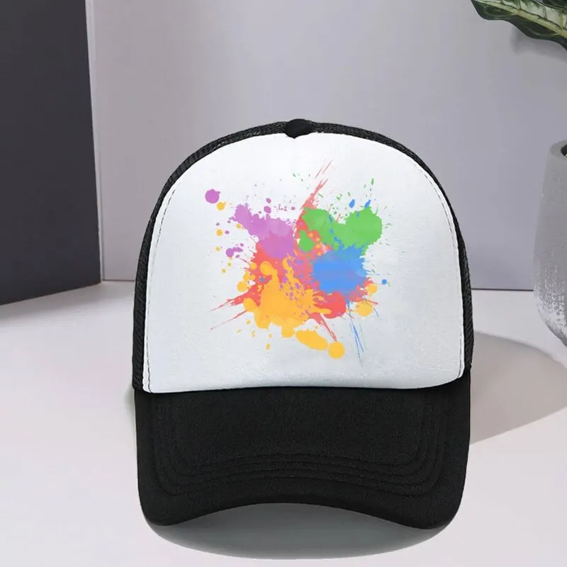 Mode Lässig Brief Baseball Kappe Polyester Atmungsaktive Hip Hop Hüte Sommer Mesh Caps Unisex Snapback Caps Für Frauen Männer_voghion.com