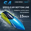 New 2.4G RC Boat 15km/h Dual Motor Waterproof High-speed Boat Summer Outdoore Water Remote Control Ship Toys Gift for Boys Girls 1