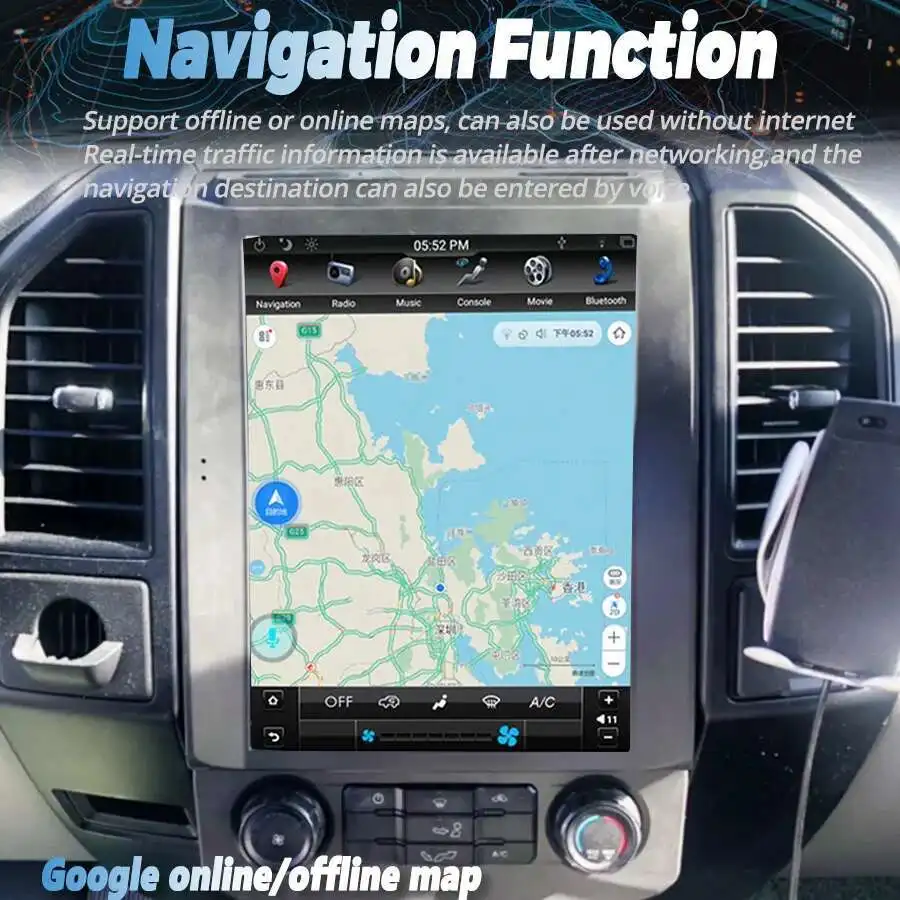 12.1" 256GB Android Screen Car Radio For Ford Raptor F150 F250 F350 F450 F650 20