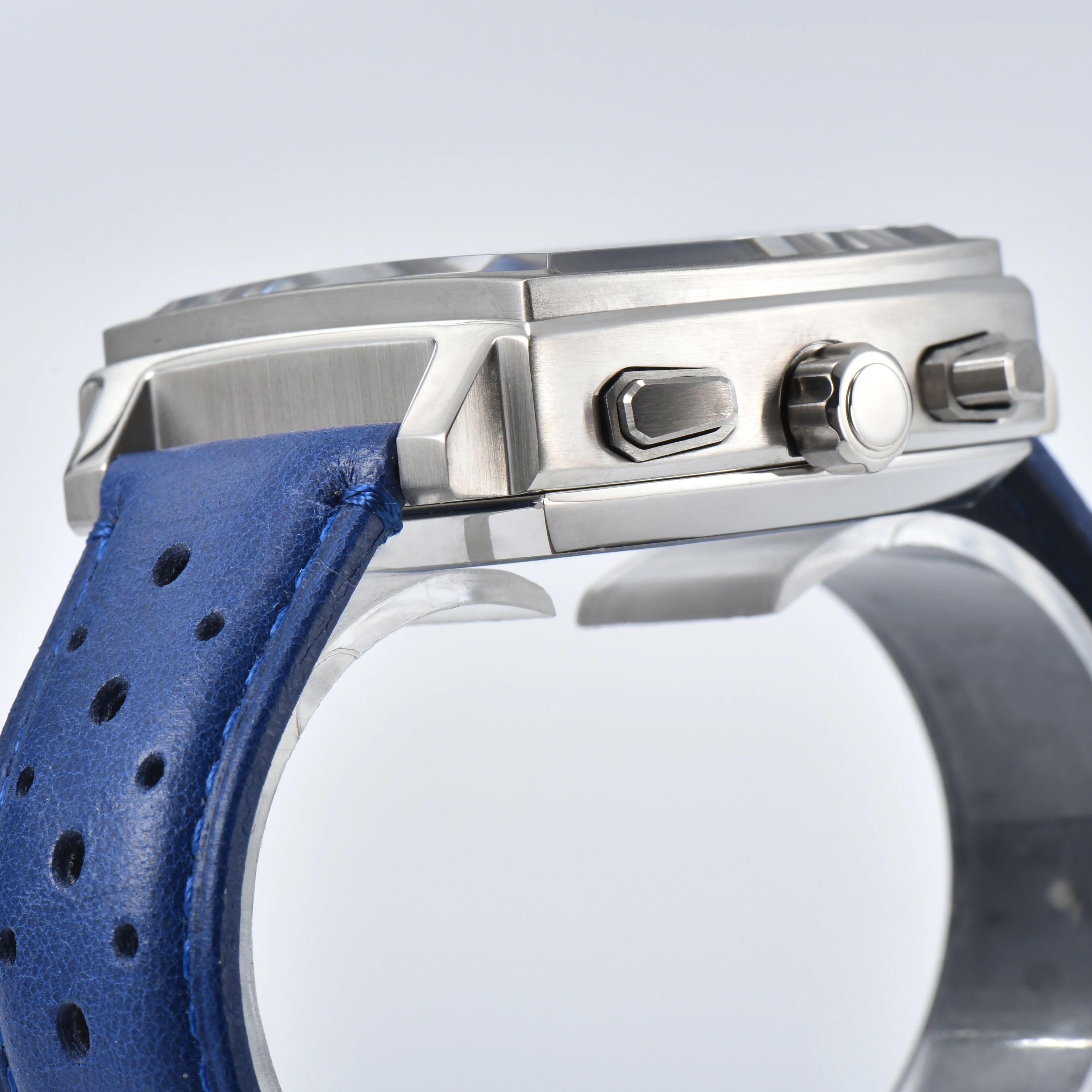 Cartier Santos Carree Ref. 2960 Edelstahl Weißes Zifferblatt Uhr Bei