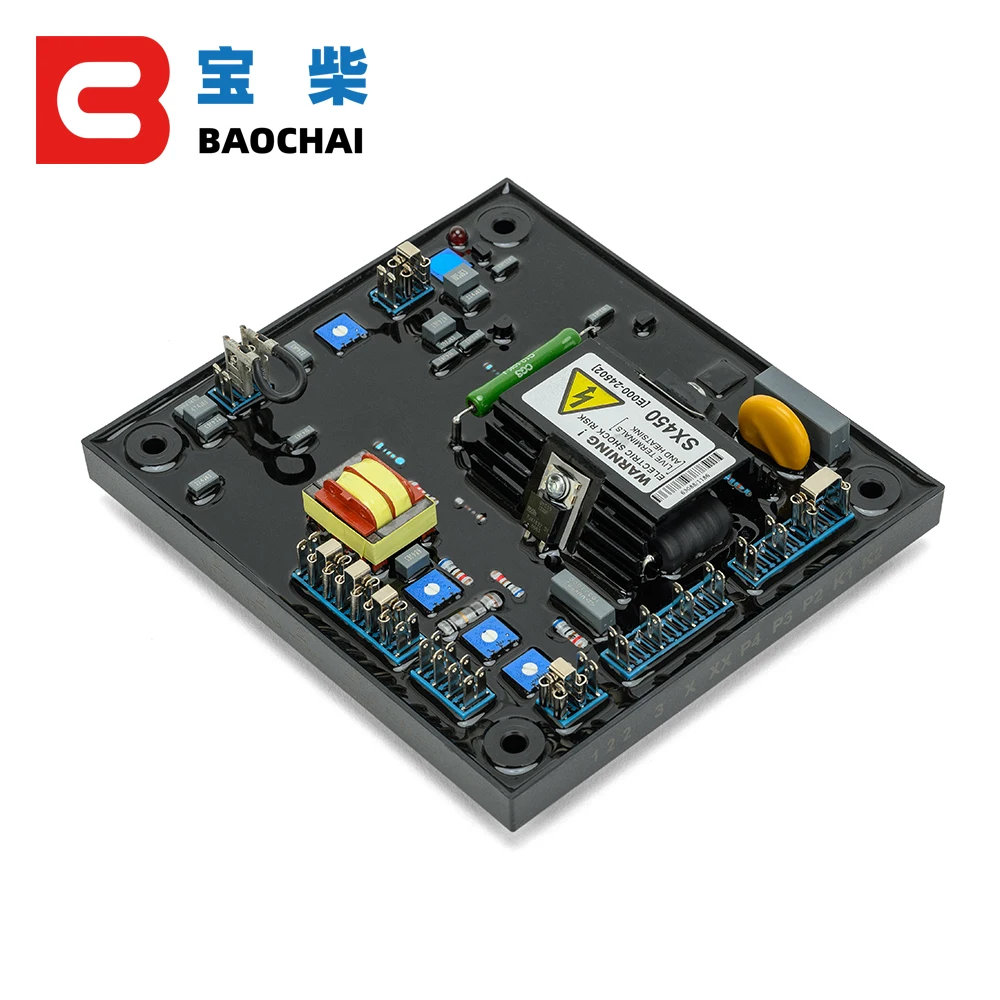 새로운 SX450 MX350 AVR 브러시리스 발전기 전압 조정기 범용 발전기 전자 보드