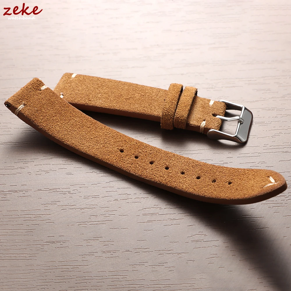 Vintage Red Suede Leather Quick Release Wristband Bracelet