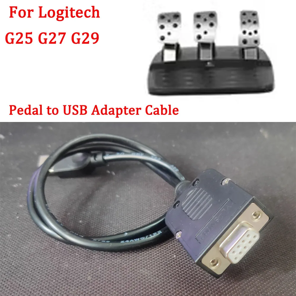 Педаль для адаптера USB Кабельный преобразователь для Logitech G25 G27 G29 DIY модифицированные детали