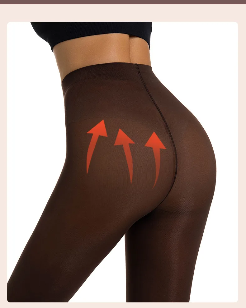 Description Picture 3 of itemWomen Tights 40D Dancing Pantyhose Socks Gym Yoga Leggings Seamless Stockings Ladies High Elastic Translucent Hosiery Trousers