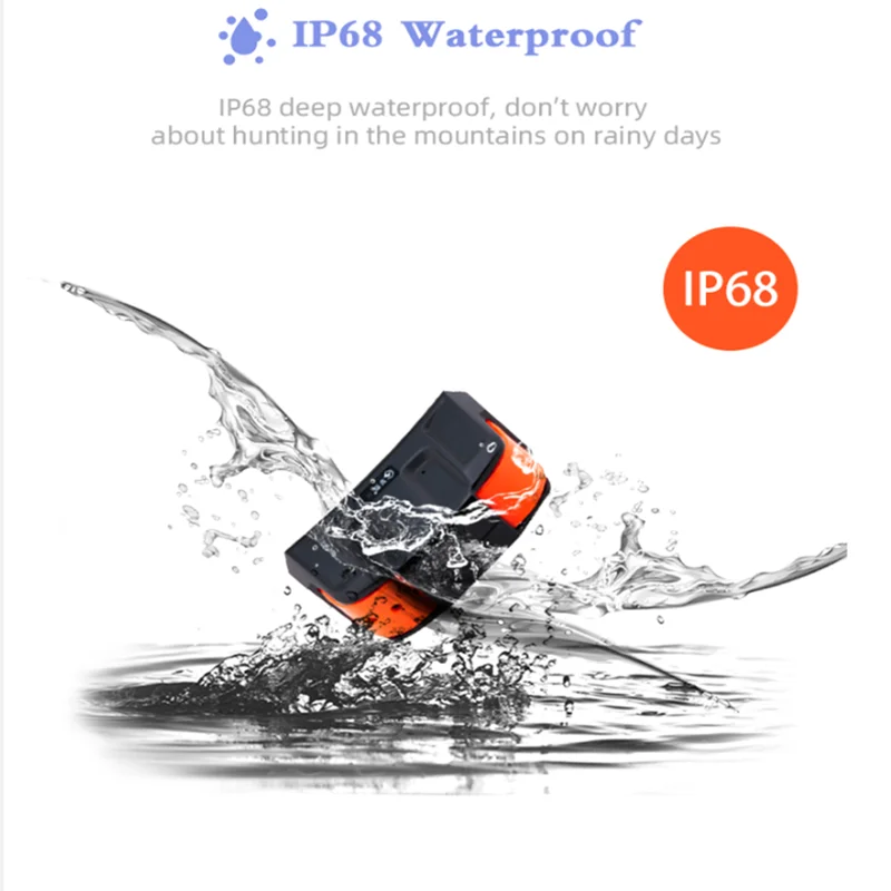 Hound Gps Tracker Dogs Real Time Tracking IP67 Waterproof Dog Locator Gps Collars For Dogs Free App