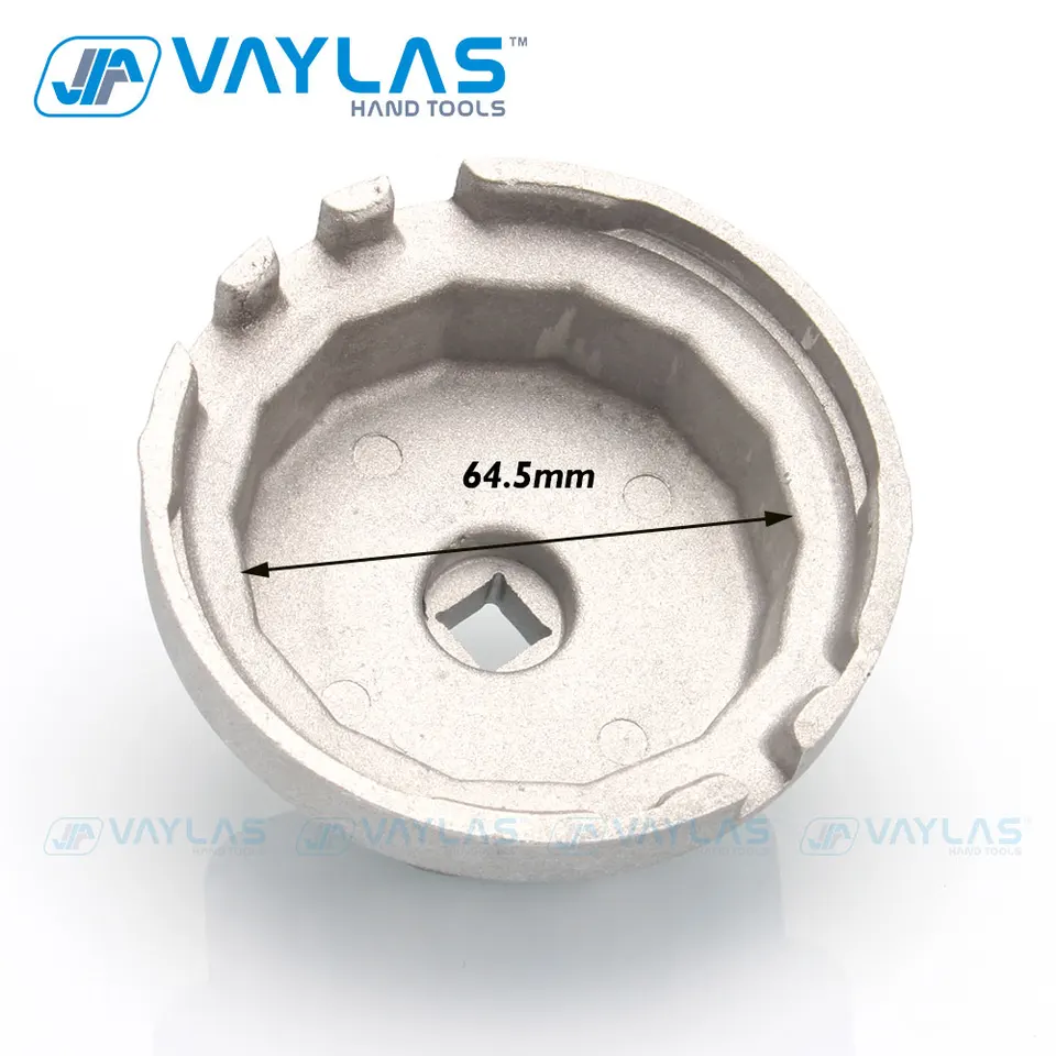 thumbnail image 2 of 65mm 14 Flute Wrench 65mm 14-Flute Oil Filter Wrench For Toyota - Aluminum Filter Removal Tool Oil Filter Socket Toyota 2 of 14