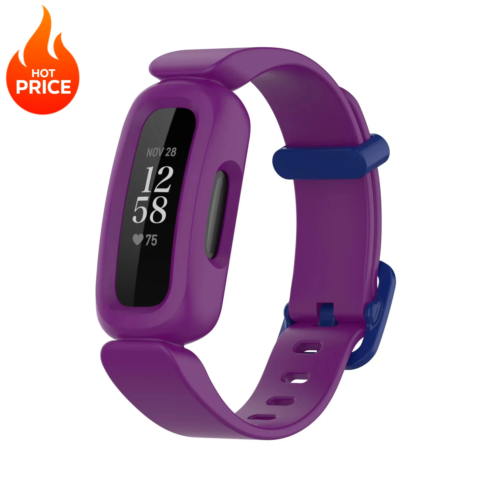 Soft Silicone Replacement Wristband for Kids - New Strap for Fitness Tracker Watches