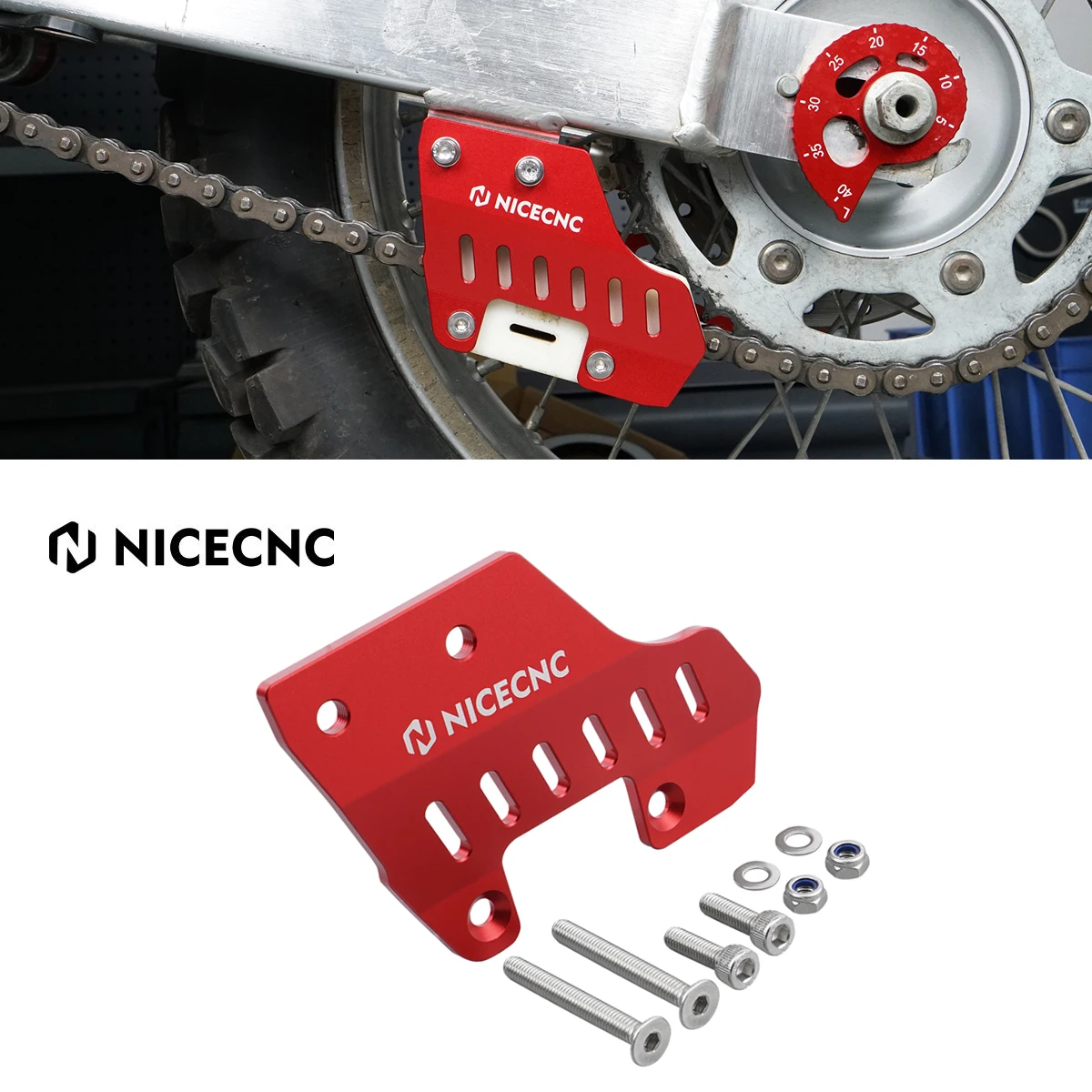 NiceCNCMotorcycleChainGuideStrengthenerForHondaXR650LXR650L