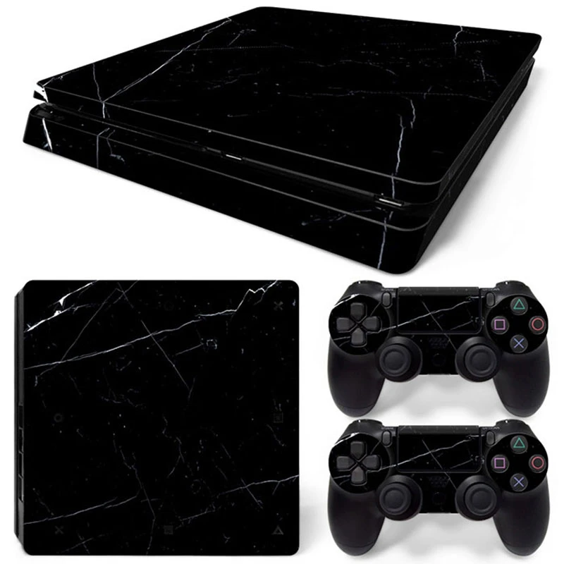 6550 Ps4 Slim Skin Sticker Decal Cover Per Ps4 Slim Console E 2 Controller Skin Vinyl Slim Sticker Decal