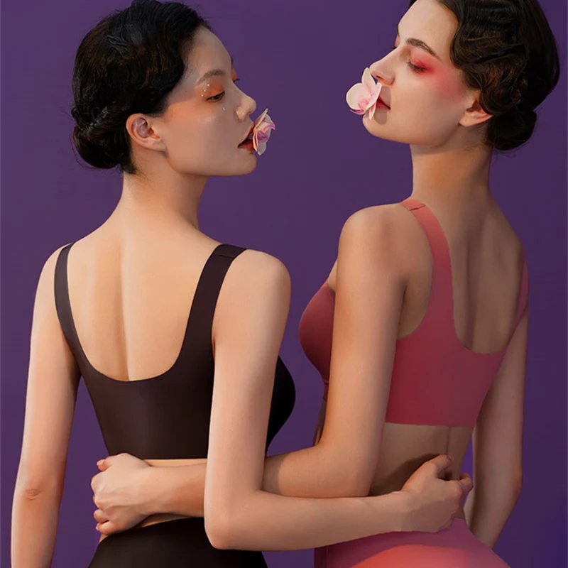 M-5XL Breastfeeding Bras Maternity Nursing Bra Feeding Underwear For Pregnant Women Seamless Ice Silk Bra