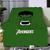 Marvel Angry Hulk Printed Blanket Picnic Blankets Warm Blanket Soft and Comfortable Blanket Home Travel Birthday Gift 5
