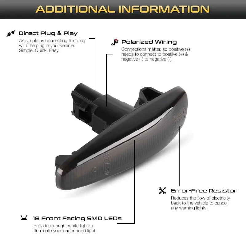 2pcs For Mitsubishi Lancer Evo X Mirage Outlander Sport Side