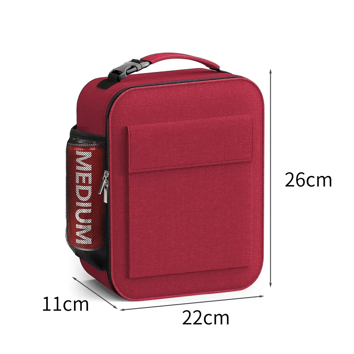 Sac à déjeuner isotherme portable et épais pour pique-nique en plein air, boîte Bento, sac isotherme froid pour femmes et hommes, idéal pour le bureau et le travail 9
