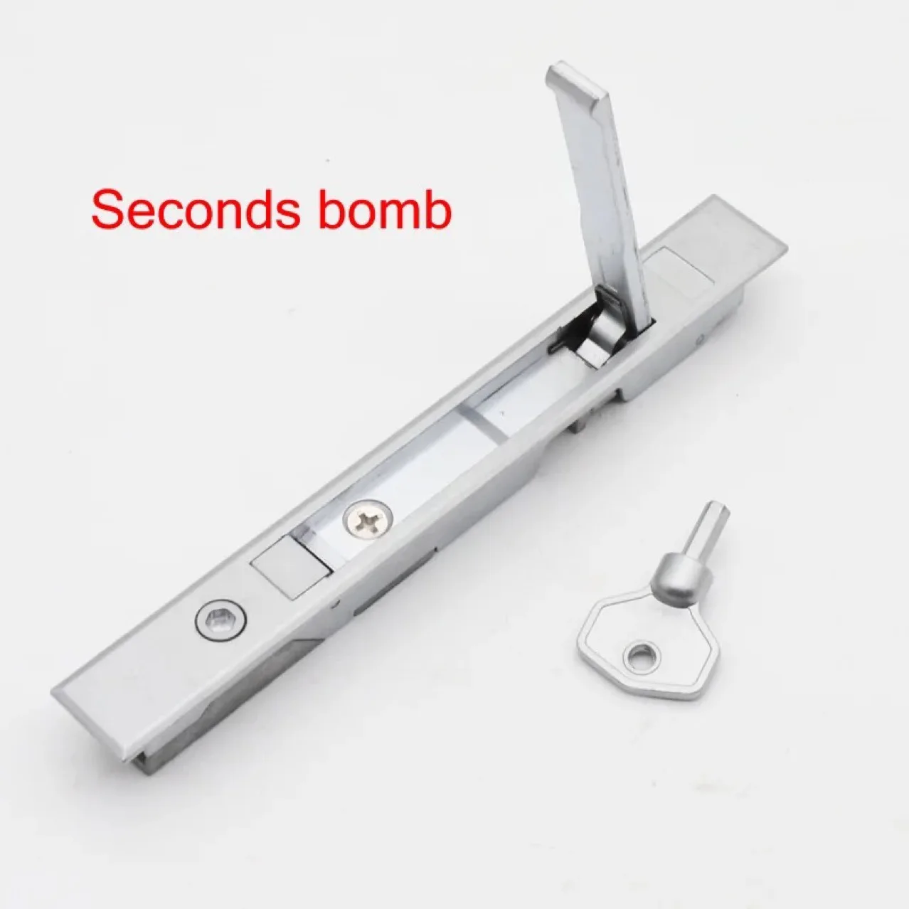 Zinc-alloy Screen Lock Small Open Spring Combination Lock Invisible Screen Gold Door