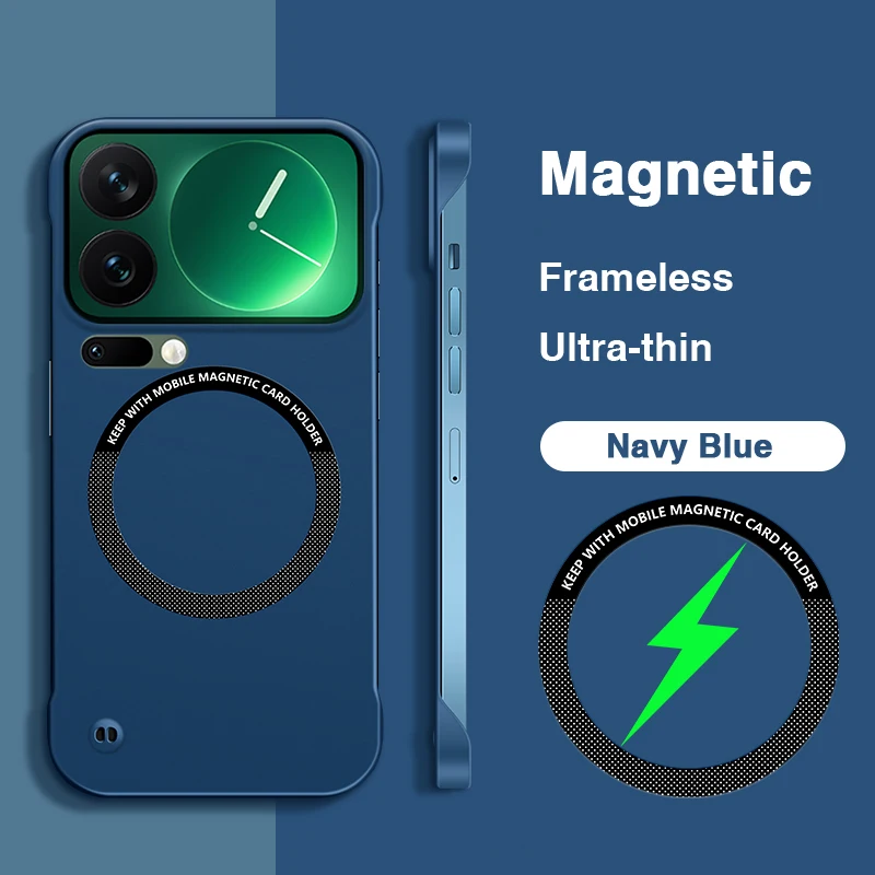 Luxury Frameless Magnetic Holder Lightweight Phone Case