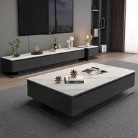 Tables basses nordiques simples, modernes, de luxe, originales, pour salon, canapé, côté marbre, meubles de maison, Couchtisch FYCT 4