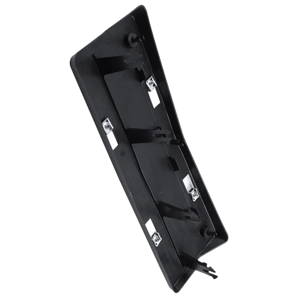 Staffa Portatarga Anteriore Per Mercedes Classe E W212 2009-2013 – Montaggio Plug-and-Play In Plastica Nera