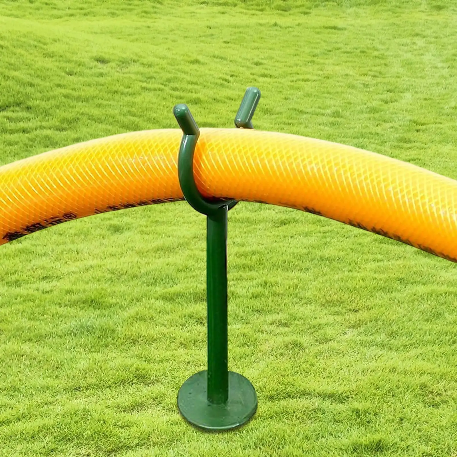 Garden Hose Guides - 10-Piece Heavy Duty Set for Plant Protection and Lawn Care