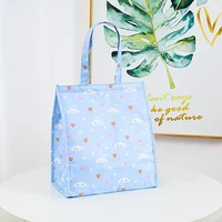 Kawaii Sanrio Foldable Insulated Kids Lunch Bag, Kuromi Cinnamoroll Waterproof Lightweight Portable Large Capacity Handbag 2