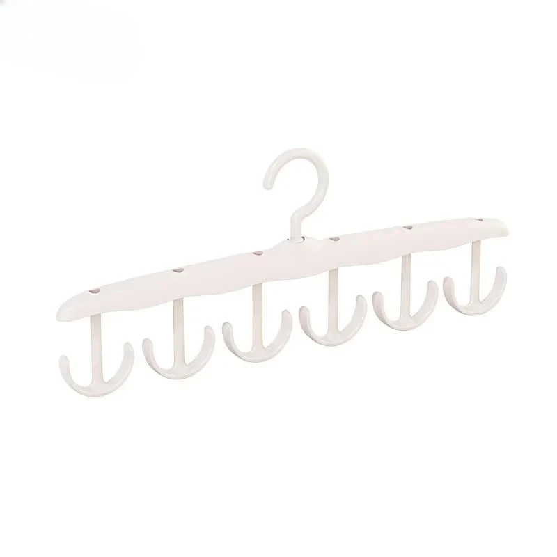 Multi-Functional Hanger for Strap Underwear And Clothes Home Wardrobe Storage Organizer Wave Hook for Hats And Clothes