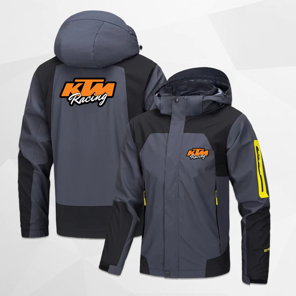 KTM Motorcycle and Bicycle Riding Jacket Outdoor Mountaineering Waterproof Clothing Cycling Jacket Cycling Clothing
