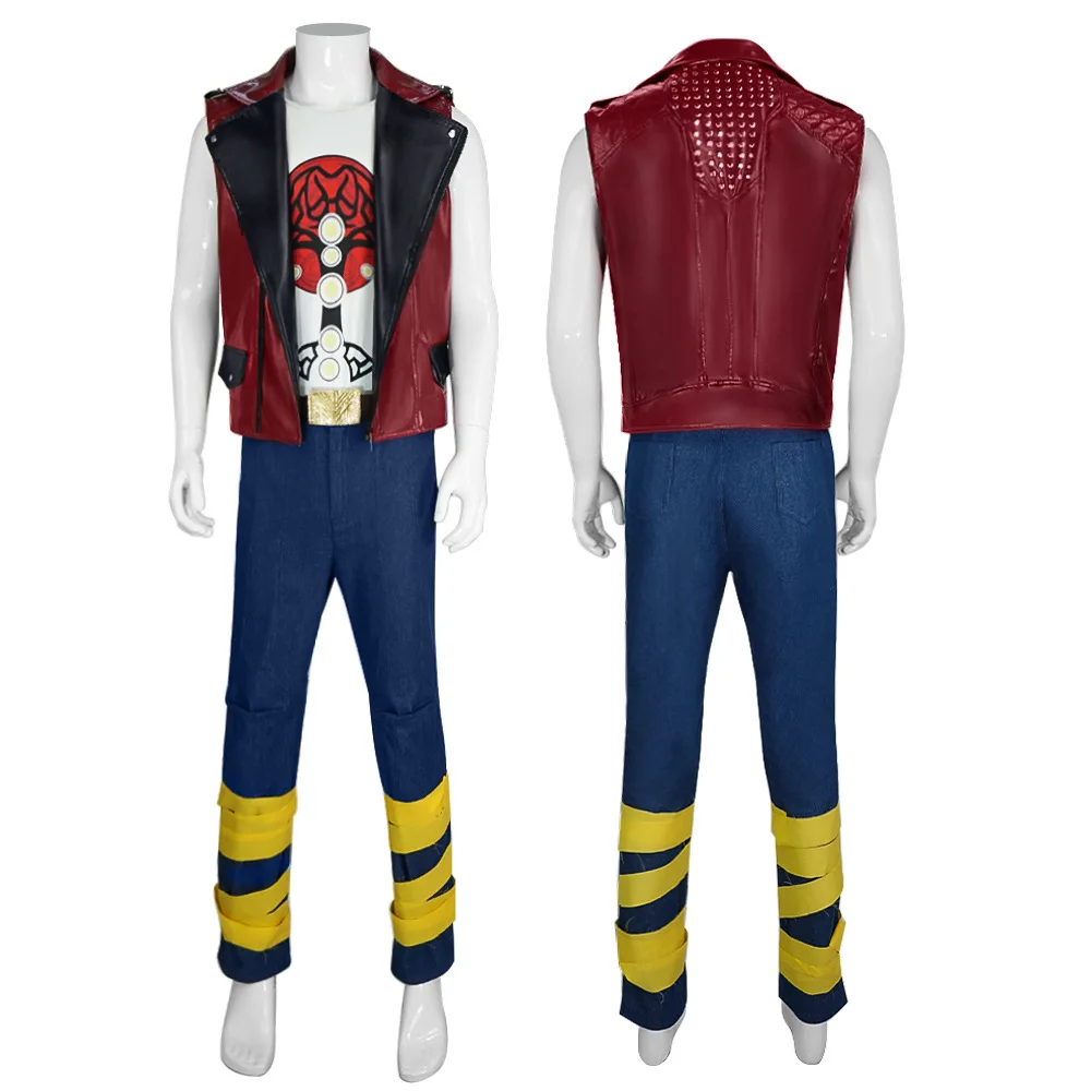 

Film Odinson Cost Pants T-shirt Suit Cosplay Costume Roleplaying Clothes Stage Performance Comic Con Halloween Clothes 2022