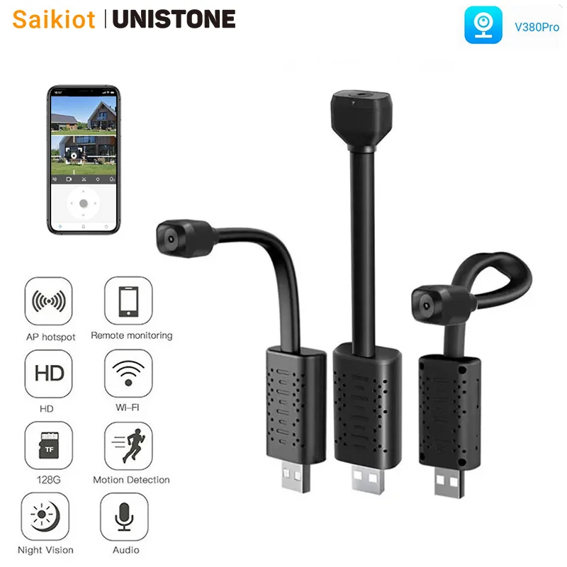 Saikiot V380 Pro WIFI invisible USB Camera 1080P Night Vision
