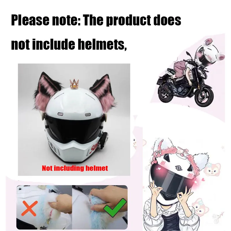 bunny ears for motorcycle helmet ChuchesMoto children will laugh V VANTRA Motorcycle Helmet Cover