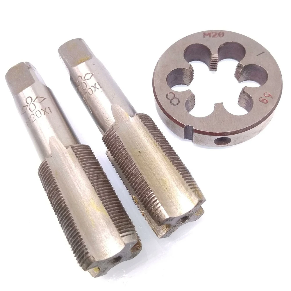 M15 Tap M12 X 1.25mm Metric Tap & Die Set - HSS Right-Hand Threading Tools  M10x1.25 Tap