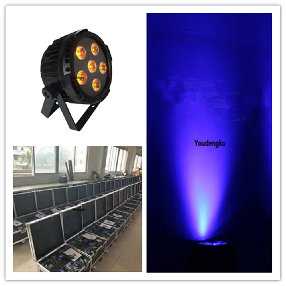 

12pcs with chargingcase 6*18w 6 in1 RGBWA+UV Wireless WIFI/DMX led par can light led wireless battery powered par uplight