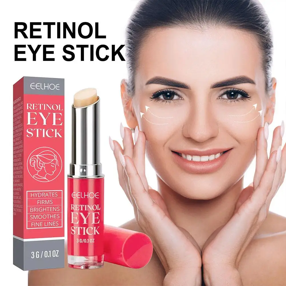 Retinol Eye Cream Lightening Dark Circles Firming Skin Instant Eye Repair Serum Stick for women Women Eyes Care
