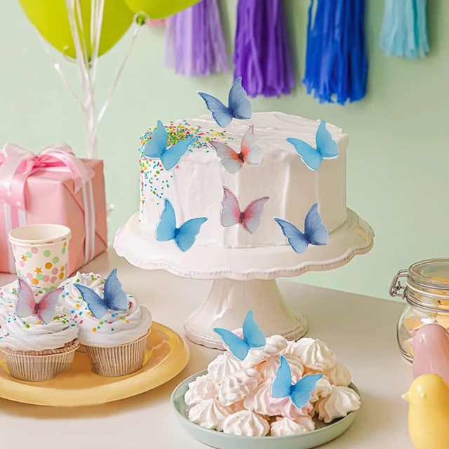 Edible Paper Cake Decorations  Edible Cake Toppers Unicorn - Paper Cake  Party - Aliexpress