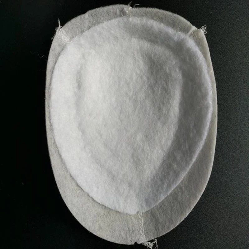 Tortoise Shaped White Oval Shoulder Pads For Men And Women's Jackets Sweater Decor DIY Clothing Accessories