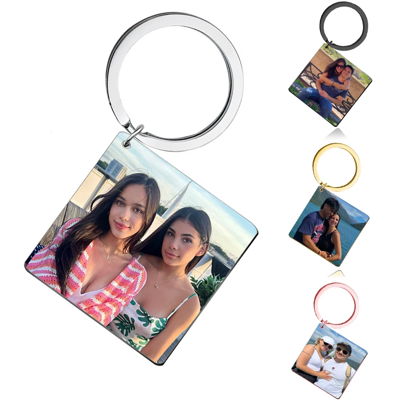 Immagine Portachiavi Personalizzato Anello Calendario Inciso Data Portachiavi In Acciaio Inossidabile Regalo Di Anniversario Di Matrimonio Per Fidanza