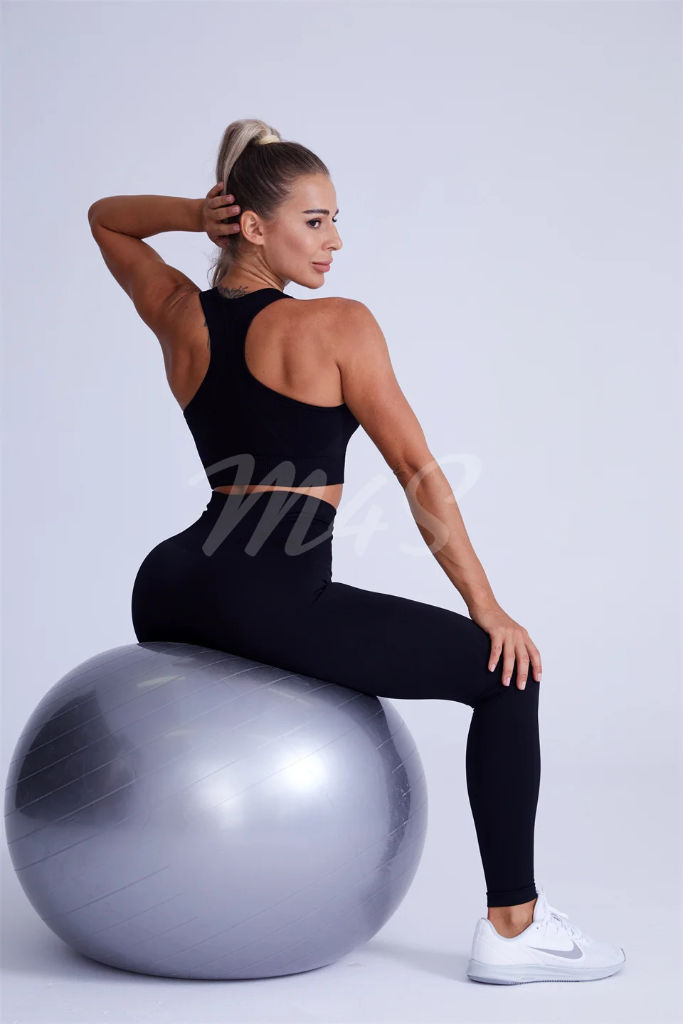 2 stück Yoga Sets Ensemble Weibliche Frauen Gym Kleidung Nahtlose Workout Set Fitness Trainingsanzug Set Sportswear Set Crop Top Leggings