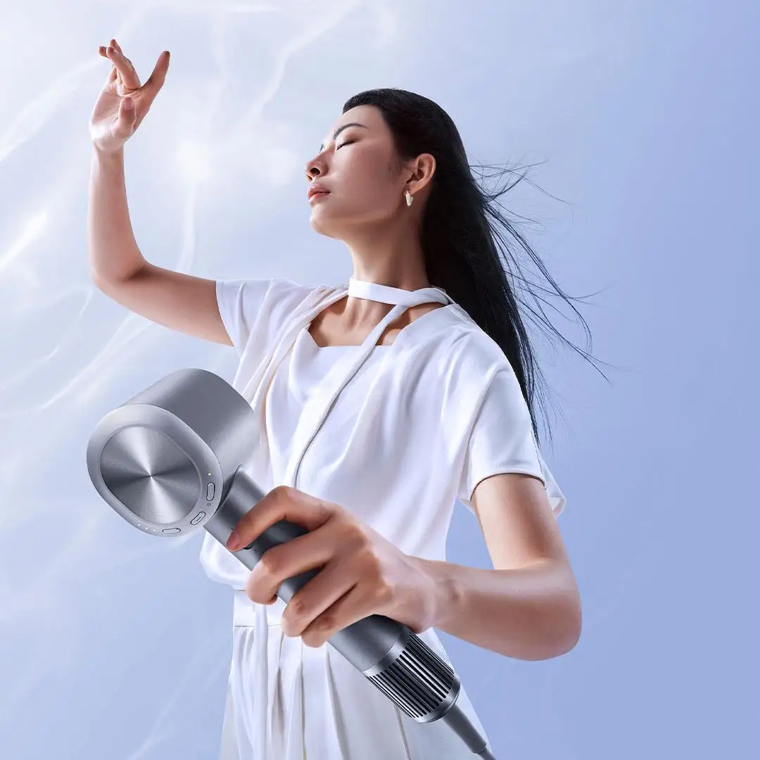 XIAOMI MIJIA H701 High Speed Water Ion Hair Dryer 62m/s Wind Speed Care 110000 Rpm Dry 220V Low Noise 13 Modes Moisturizing Hair