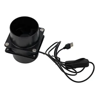 USB Solder Smoke Absorber ESD Fume Extractor Fan For Air Circulation Solder Smoke-absorber Smoke Exhaust Fan Exhaust Pipe 2