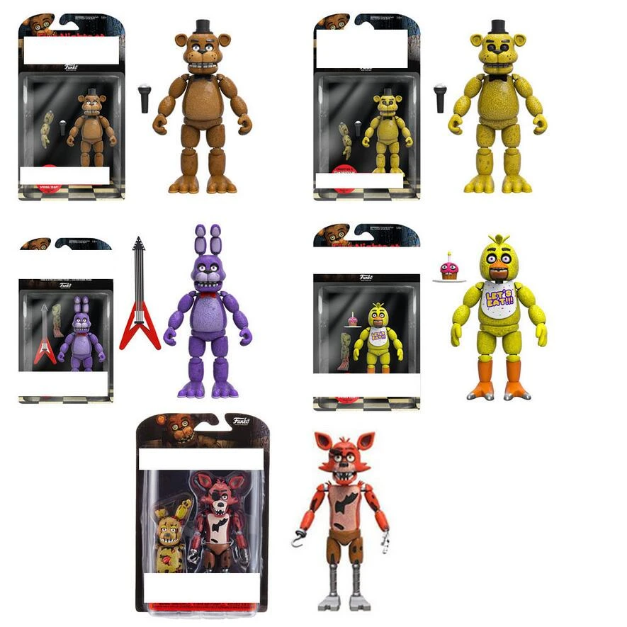 Golden Freddy FNAF Action Figure Bear 