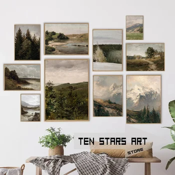 Natural Landscape Canvas Paintings 1