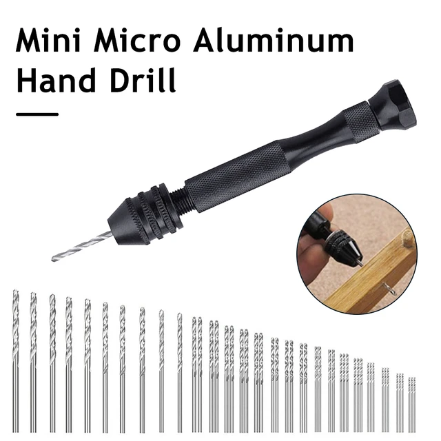 Aluminum Woodworking Tools, Manual Mini Drill Crafts