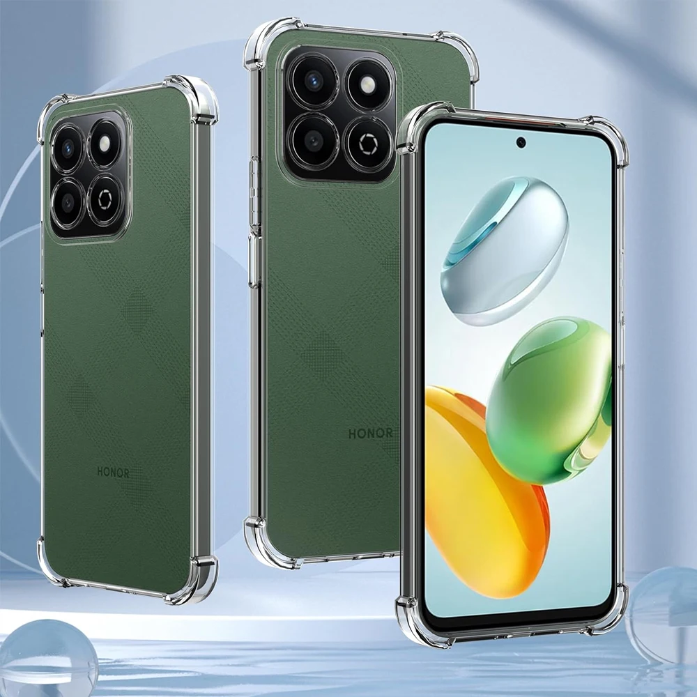 Clear Shockproof Airbag TPU Case - Soft Silicone Crystal Shell Cover