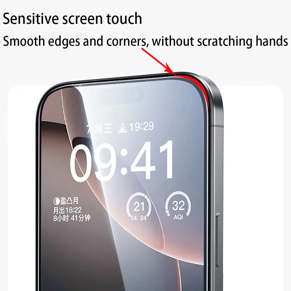 4-Pack Premium Full Coverage Tempered Glass Screen Protectors