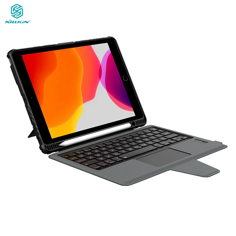 

Чехол Nillkin для iPad 10.2 с сенсорной Bluetooth-клавиатурой и карандашом для iPad 10,2 2019/2020/2021
