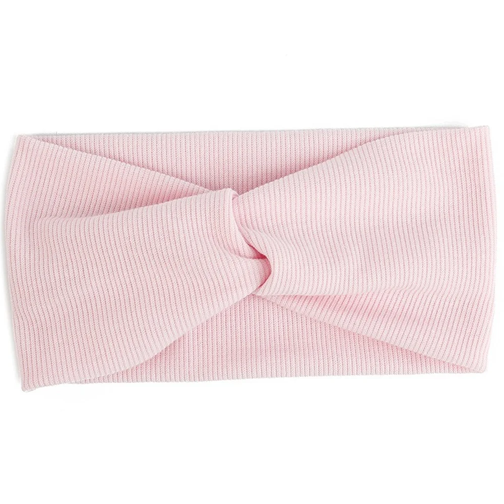 Spring Summer Solid Color Baby Headband Girls Twisted Knotted Thread Soft Elastic Baby Girl Headbands Hair Accessories hair accessories hair bands hair headband accessories baby headband set 1 PCS