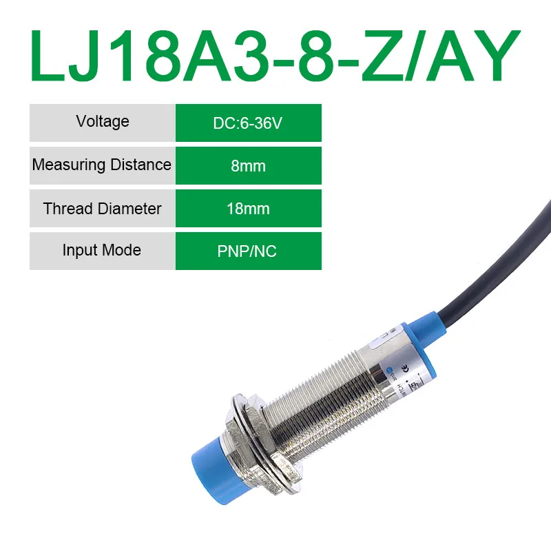 Sensor De Proximidad, 1 Mm LJ8A3-1-Z/BY PNP Sensor De Interruptor De Proximidad Cc Interruptor De Proximidad Inductivo Elaborado Por Expertos