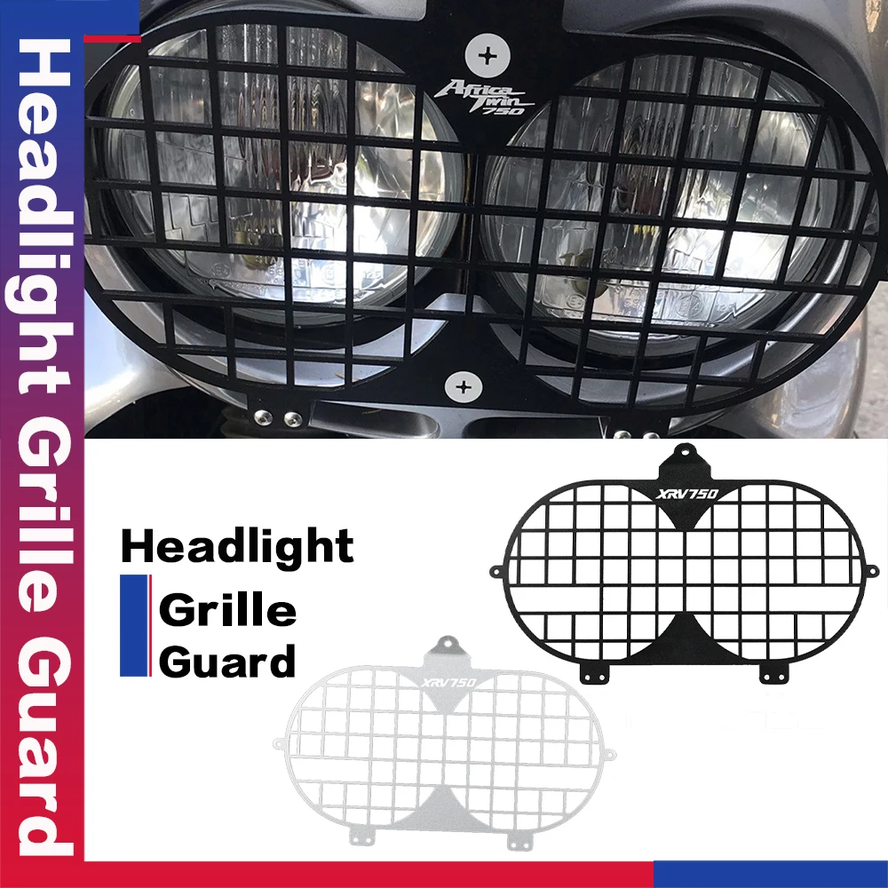 

Motorcycle Accessory Headlight Protector cover Grille headlight guard For Honda XRV750 Africa Twin 1996-2002 AfricaTwin XRV 750