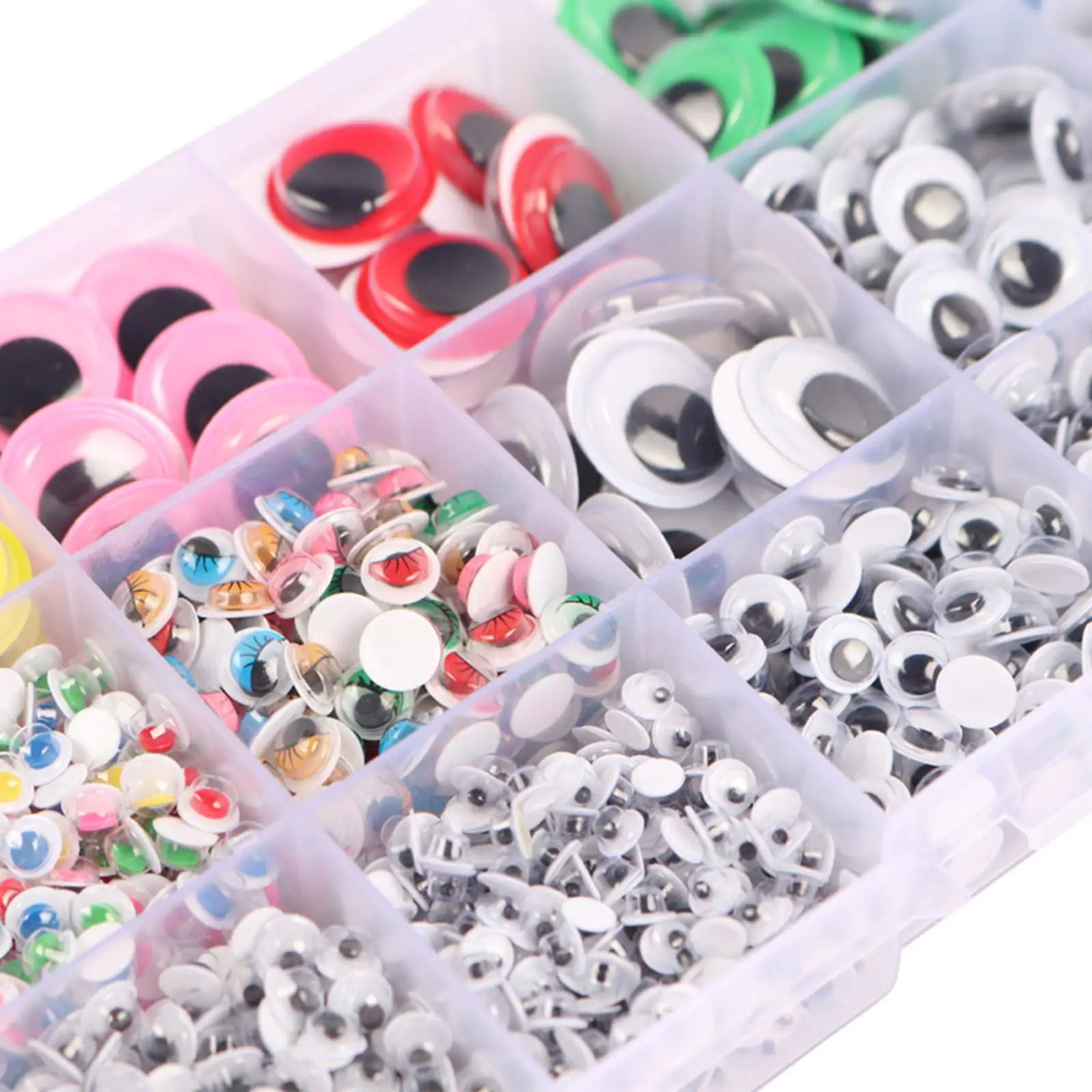 Self Adhesive Plastic Crafts Eye DIY 6-25MM