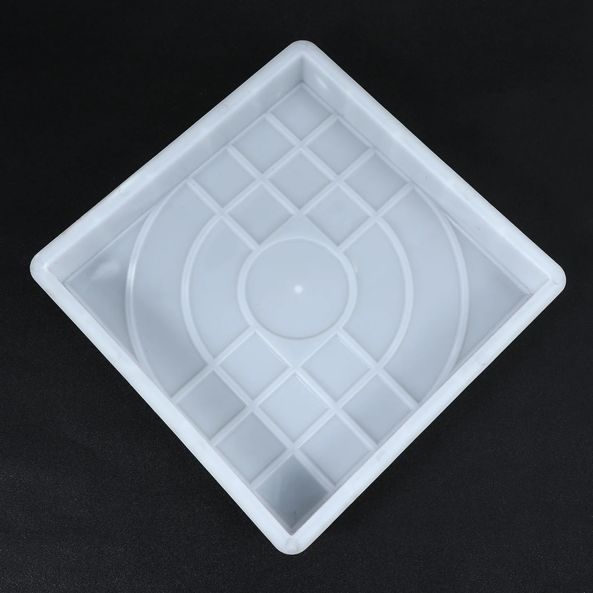

25 *25*4cm Concrete Paving Mould Building Accessories Walkway Brick Molds White