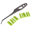 Glass Glue Angle Scraper Sealant Spreader Angle Scraper Tool Repair Tool Applicator Set for Bathroom Tub Kitchen Sink Shower 3